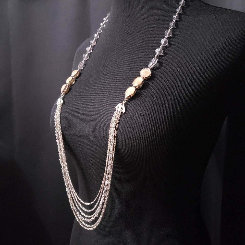 LOFT Multi-strand Gold/Silver necklace